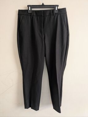 WHBM Elle Curvy Black Dress Pants Size 8